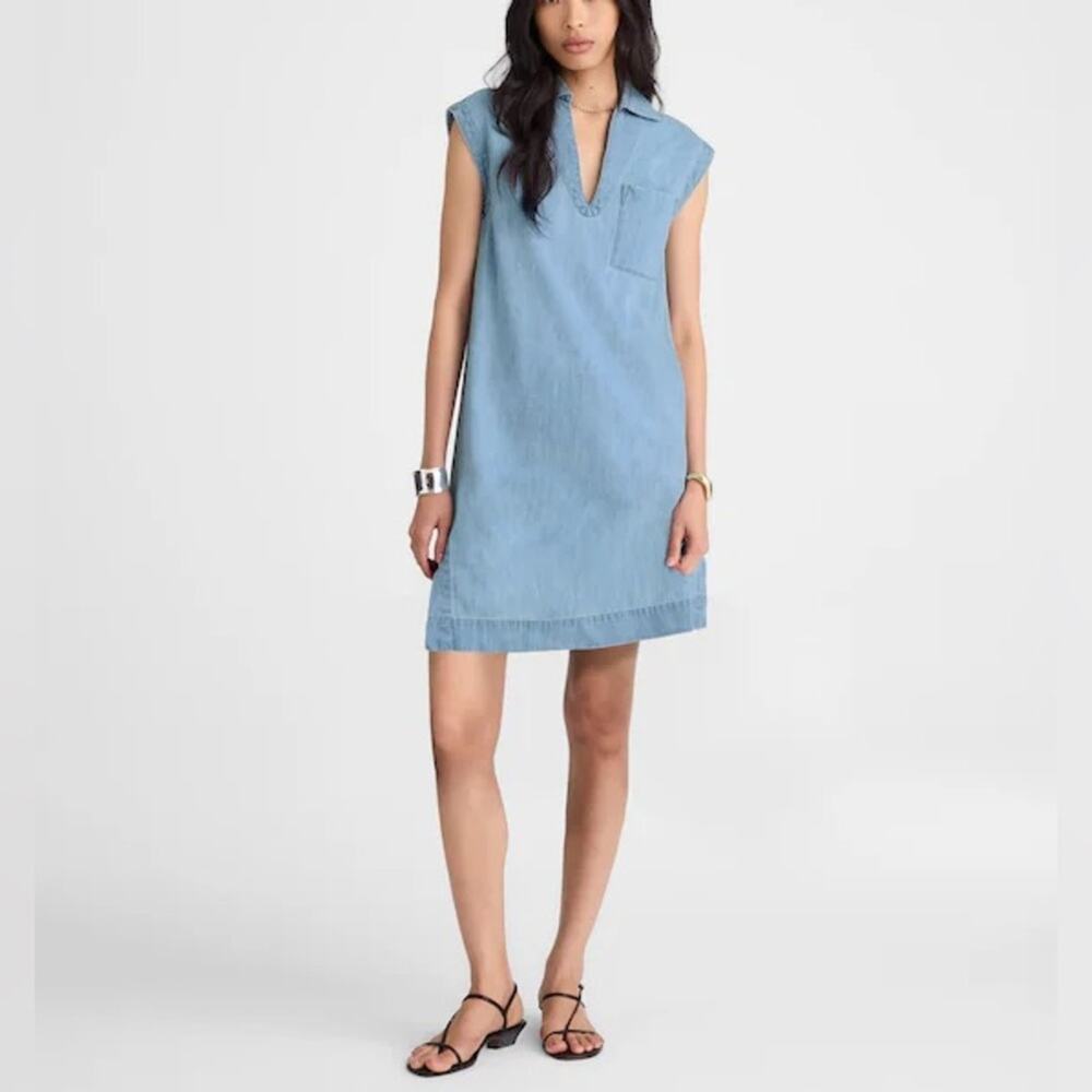 Madewell Denim Tunic Dress in Kelleyville Wash Size M